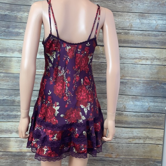 Intimately Free People Purple & Red Slip Dress - Picture 6 of 9